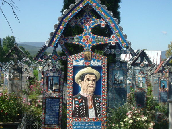 Merry Cemetery from Maramures - Dracula tour from Budapest