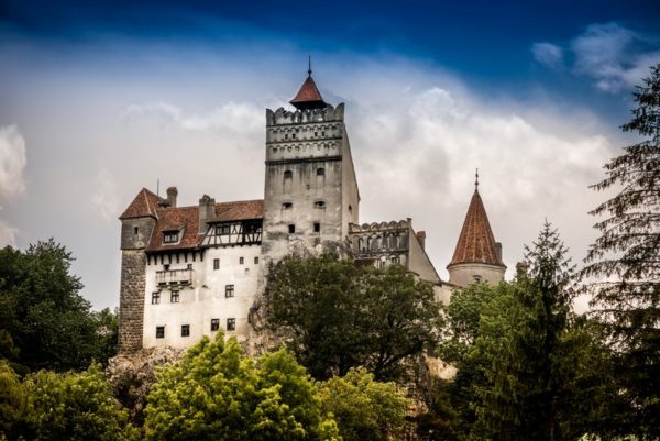 Bran Castle aka Dracula Castle seen in Dracula tours and Best of Romania tours, transylvania breaks